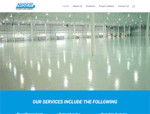 Tablet Screenshot of niserfloors.com